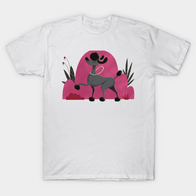 Poodle Strut T-Shirt by ninnymuggins